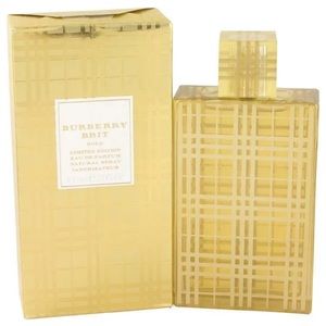 RARE BURBERRY - BRIT GOLD LIMITED EDITION 100 mL EDP
